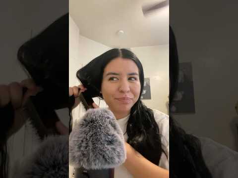 Live highlight - brushing my dead hair lol #asmr #livestream