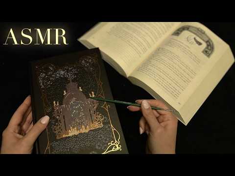 ASMR Tingly & Relaxing Book Sounds (no talking) 📚 Tapping, Scratching, Tracing, Page Turning