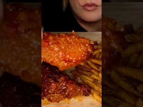 Popeyes Chicken Wings #asmrvideo #foodie #chicken #popeyes