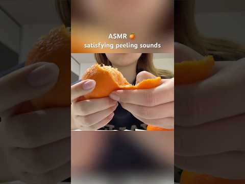 🍊💯 #reposting #asmr #satisfying #fruit #relaxing #peeling  #shorts