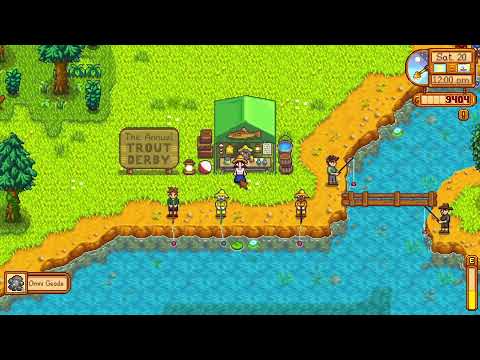 Stardew Valley #45 - Trout Derby (Part 1) 🎣🔥