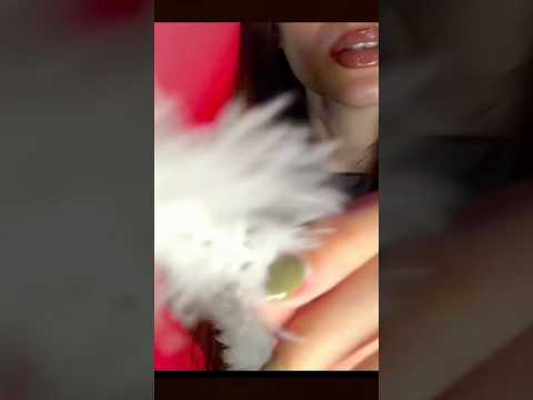 ASMR Tickling You w/ Hair and Feathers🪶#asmr #asmrpersonalattention #asmrhair #asmrmouthsounds
