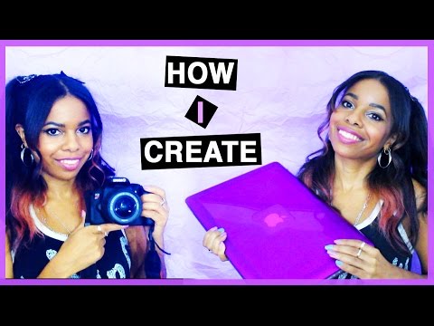 How I Create ⎜Daseana (Art, Design, Video) ♥