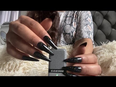 [ASMR] Mic Tapping & Scratching with Nail Tapping!