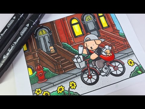 ASMR | PINTANDO BOBBIE GOODS COM MÚSICA DE FUNDO | PARA RELAXAR E DORMIR RAPIDAMENTE | ASMR CASEIRO