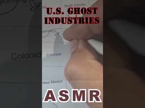 U.S. Ghost Economies - The Lost Industries Nostalgia #asmrtracing #asmrfacts #asmrhistory