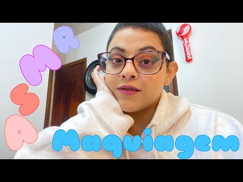 ASMR de Maquiagem Artística com Esfumado Intenso