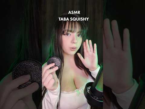 Asmr com taba squishy #asmr #asmrsounds #tabasquishy #relax #satisfying