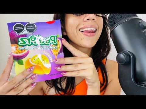 ASMR con gomitas de maracuya 