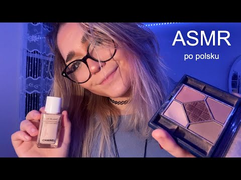 ASMR in Polish/Po Polsku: Robię Twój Makijaż Kosmetykami Chanel i Dior 💄✨