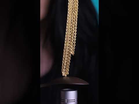 #asmr Gold chain that can melt your brain