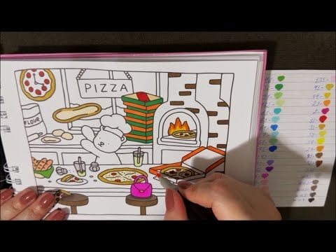ASMR: COLORINDO BOBBIE GOODS