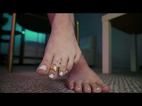 ASMR Feet JOI Play & Gentle Relaxation | Soft Personal Attention