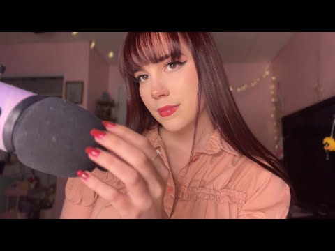 mic scratching ASMR (with & without mic cover)