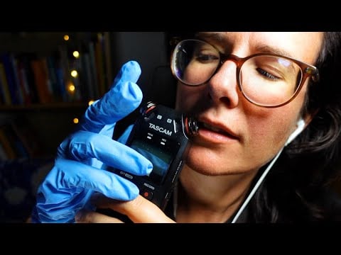 ASMR Mouth Sounds Tascam & new Triggers at 100% Sensitivity (no talking)