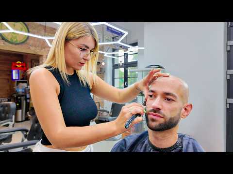 Natalia Likes It Clean: Full HEAD SHAVE & Beard [ASMR] – Poznań  🇵🇱