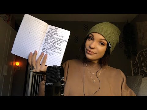 ASMR- Q&A Am I Single, Age, School, etc..