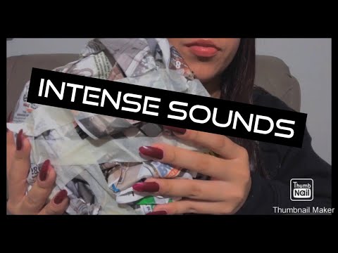 ASMR TRIGGERS TO HELP YOU RELAX *tapping, paper crumbling and more*