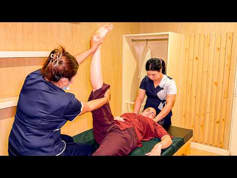 ASMR: INTENSE 4-Hand Full Body Thai Massage & Stretching for Deep Sleep!