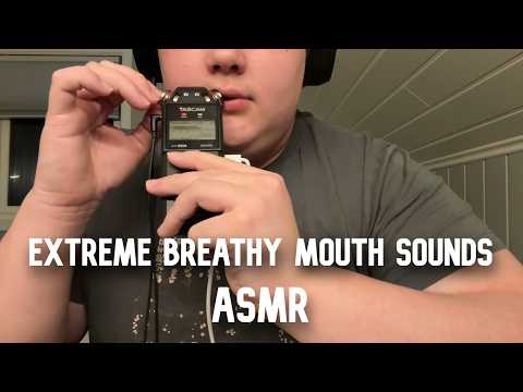 [ASMR] Aggressive Breathy Mouth Sounds With Tascam