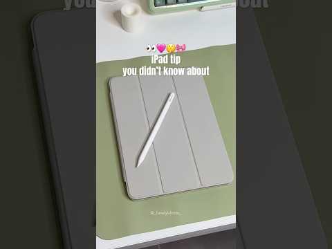 iPad tip you didn’t know about🤫 #tutorial #ipad #apple #ipadtips