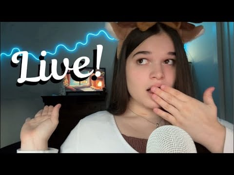 ASMR Lets Do Your FAV Triggers Live!
