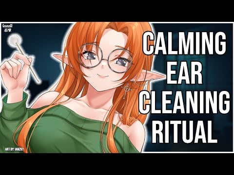 3DIO ASMR | Extra Cozy Elven Ear Cleaning Ritual 💚| Personal Attention & Unintelligible Whispers