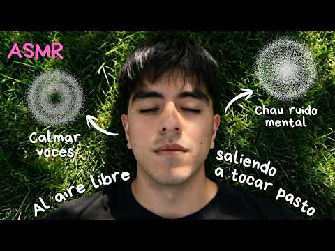 ASMR DESCONECTA de LA REALIDAD😴(ASMR AL AIRE LIBRE)