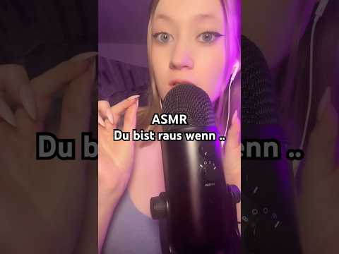 Ihr seid wahrscheinlich alle raus oder #asmr #fabricscratching #asmrgerman