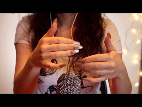 ASMR ✨Finger Fluttering and Nail on Nail Tapping✨ (no talking)