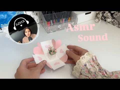 ASMR. Baht haqida hikoya. Qog’ozdan gul qilish