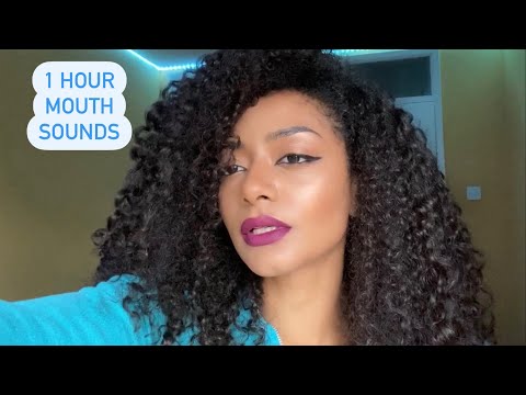 ASMR 🌸 1 Hour Mouth Sounds 🌸