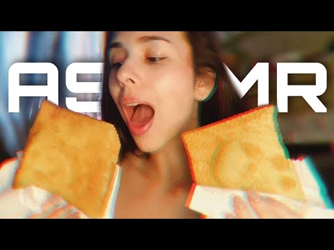 ASMR COMENDO PASTELÃO | PASTRY MUKBANG PTBR