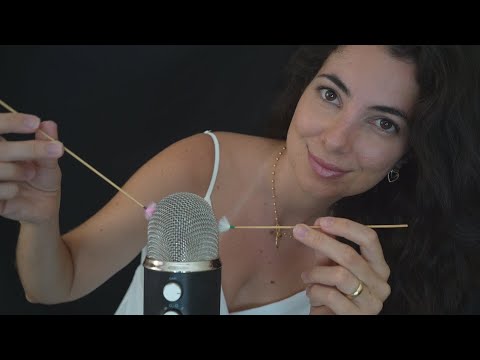 ASMR EQUALIZANDO SEUS OUVIDOS PARA RELAXAR