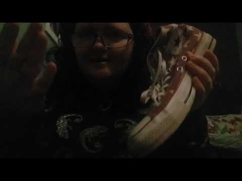 ASMR 👞👠 DOC MARTENS & CONVERSES SHOE HAUL WITH RAMBLES 👠👞