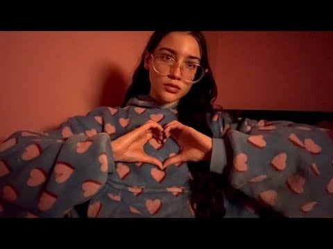 Asmr ~ Fast & Aggressively Repeating My Intro/Outro (Hand & Mouth Sounds, Visuals, Chest Tapping…)