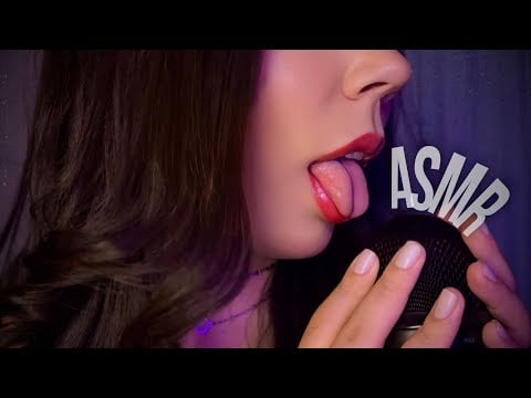 ASMR 2 HORAS SONS DE BOCA COM A LÍNGUA