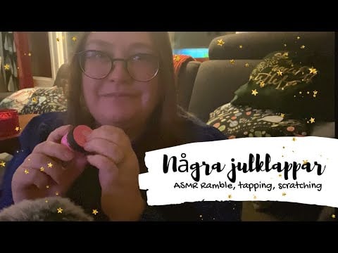 ASMR på svenska: Visar några av mina julklappar