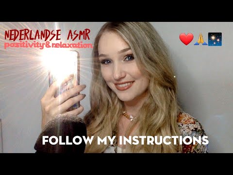 ASMR IN HET NEDERLANDS🇳🇱 | FOLLOW MY INSTRUCTIONS - ASMR JUNKIE