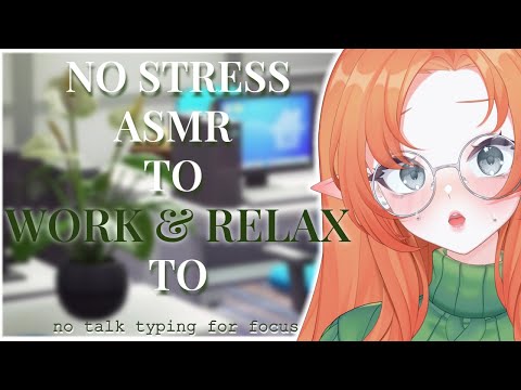 【Co-Working ASMR】No Talk-Only Typing for the MOST Motivation   ദ്ദി(˵ •̀ ᴗ - ˵ ) ✧