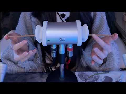 Air Blowing Start, Tuning Fork Mid & Powder Puff Sleep End | Deep Ear Care ASMR / 3HR (No Talking)
