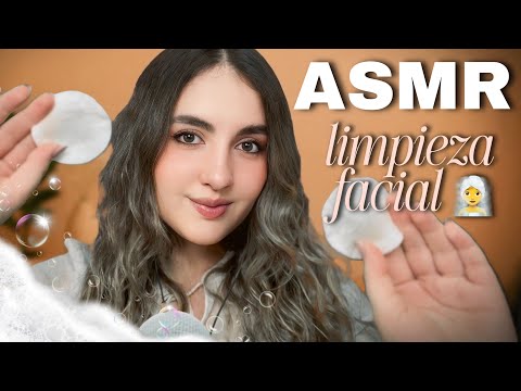 ASMR - Limpieza Facial ULTRA RELAJANTE Ale asmr 😴
