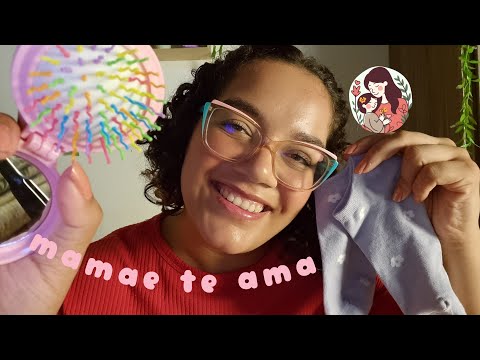 ASMR MÃE CUIDANDO DE VOCÊ 💕💕