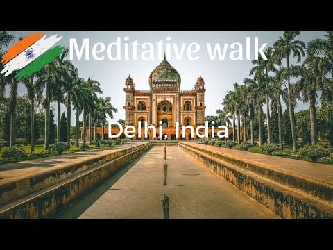 Beach hypnosis with meditative walk in Delhi, India