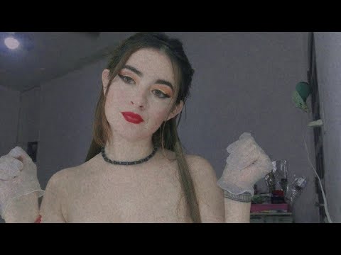 💋vecina coqueta te cura pt 2  🔥😛/ASMR//masticando chicle /sonidos relajantes..