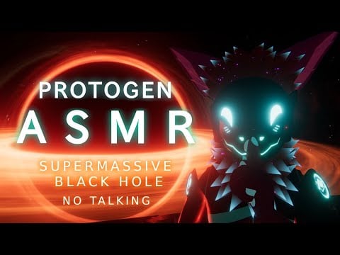 [Furry ASMR] PROTOGEN & A SUPERMASSIVE BLACK HOLE? [No talking] [Headpats] [Ambience]