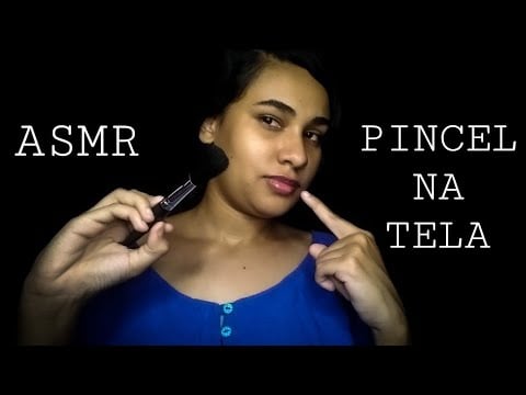 ASMR: SONS DE BOCA /PINCEL NA TELA /TAPPING
