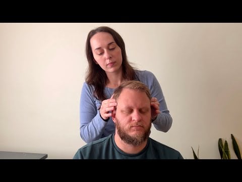 ASMR Vigorous Indian Head Massage, No Talking ✨ [Real Person ASMR]