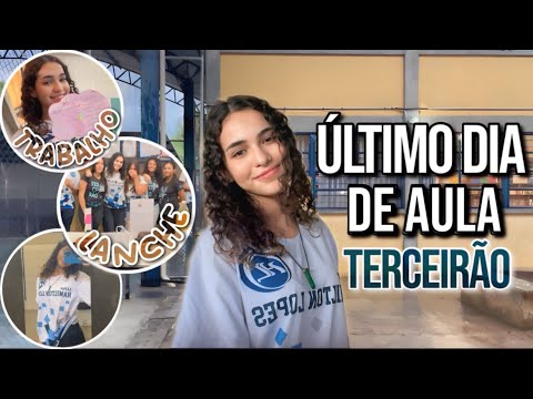 ASMR VLOG | ÚLTIMO DIA DE AULA NO TERCEIRÃO! 📚