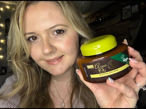 ASMR | Applying a Hydrating Hair Mask